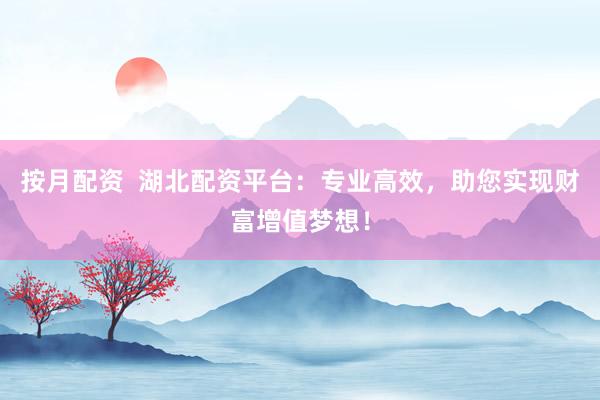 按月配资  湖北配资平台：专业高效，助您实现财富增值梦想！