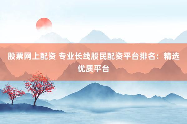股票网上配资 专业长线股民配资平台排名：精选优质平台