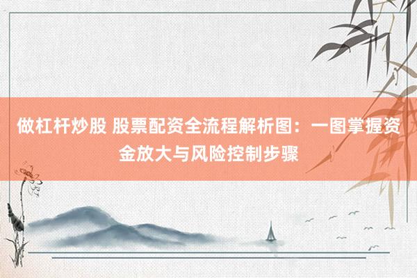 做杠杆炒股 股票配资全流程解析图：一图掌握资金放大与风险控制步骤